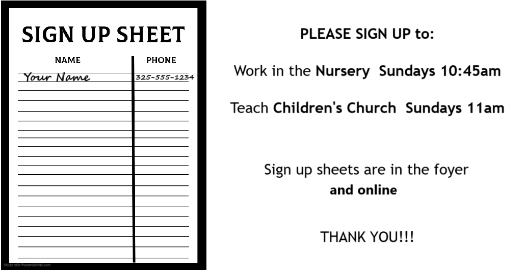 signups